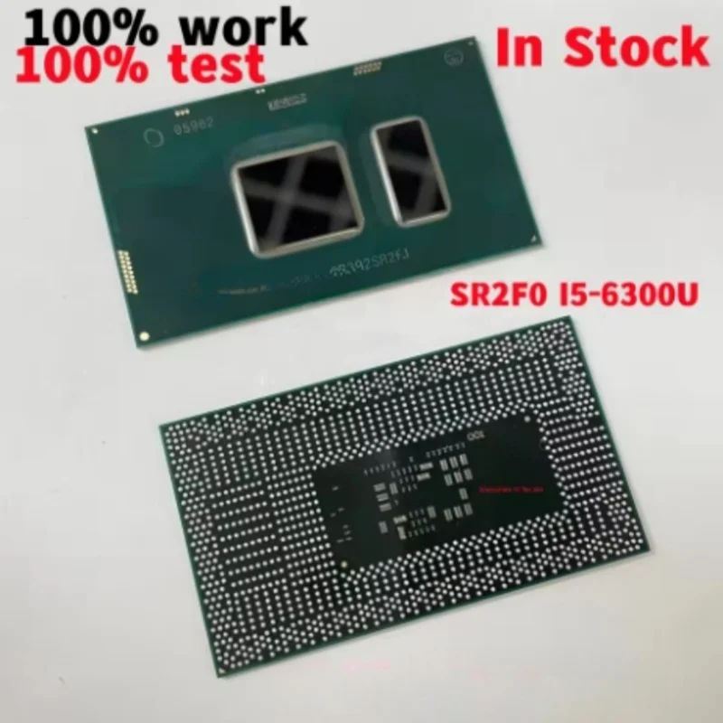 100% test very good product laptop chips SR2F0 I5-6300U SR33Z I7-7600U SR2ZV I7-7500U SR340 I5-7300U SR2EY i5-6200U CPU BGA chip