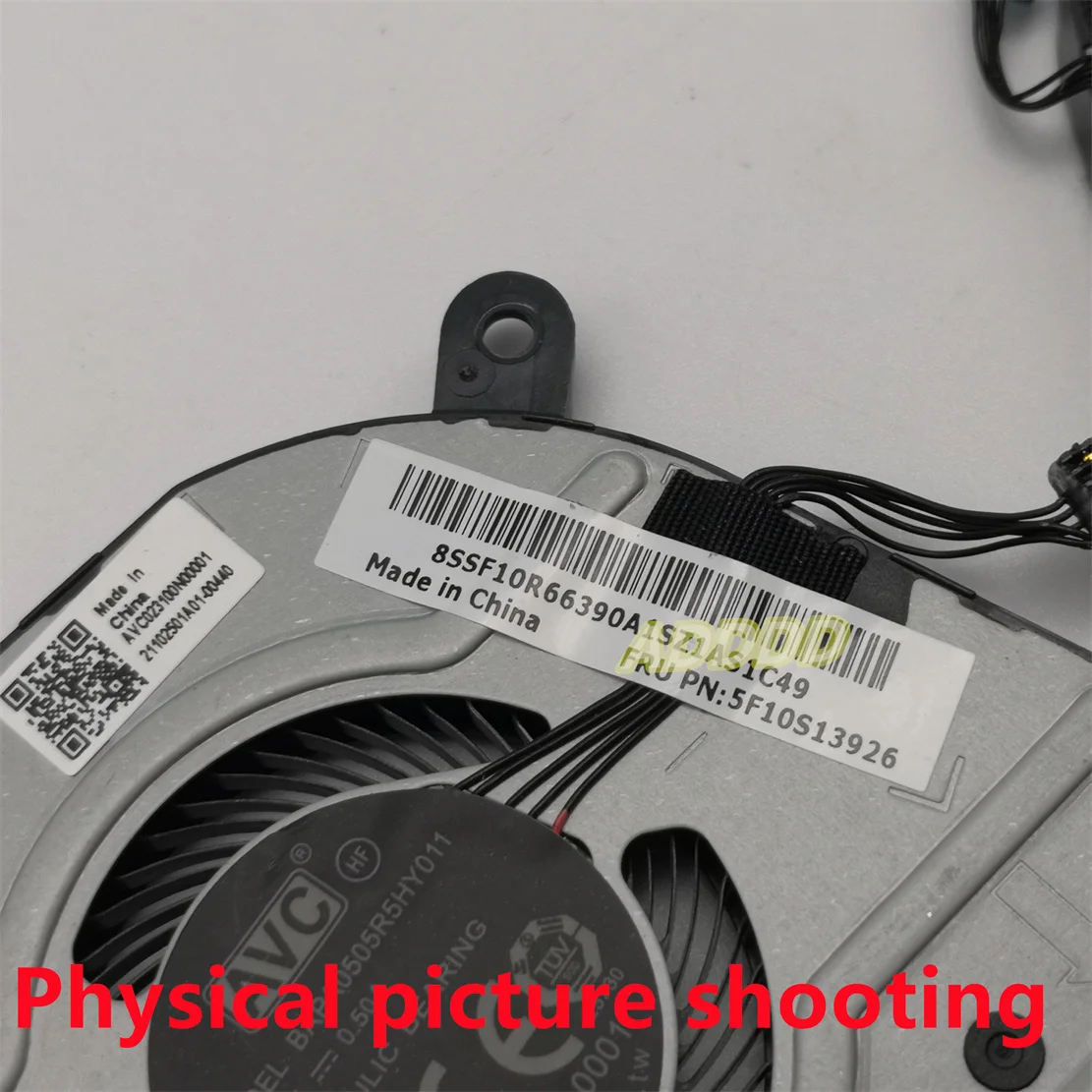 Genuine for Lenovo ThinkBook 13s 2nd Gen CPU Cooling Fan 5F10S13926 test ok