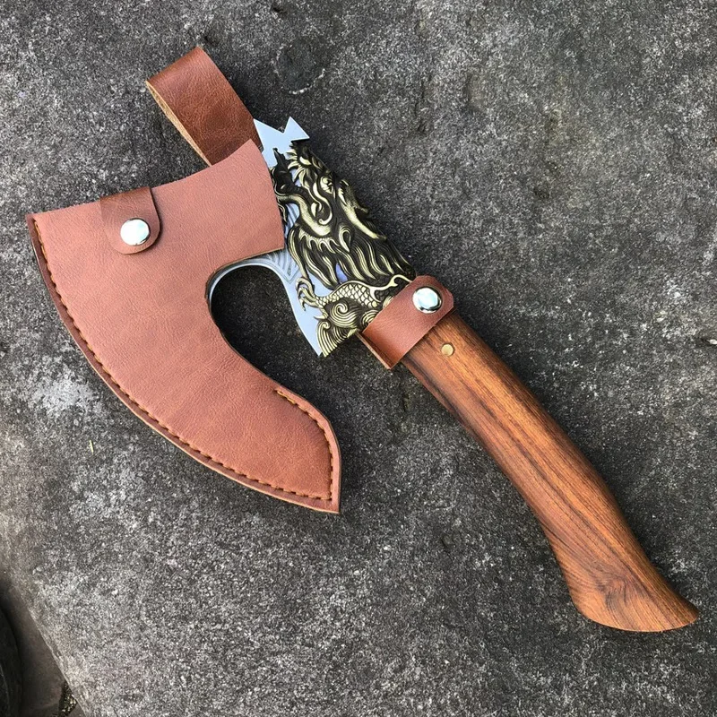 

Hand-forged High-quality Mountain-opening Axes Are Convenient for Outdoor Camping and Survival Self-defense Equipment