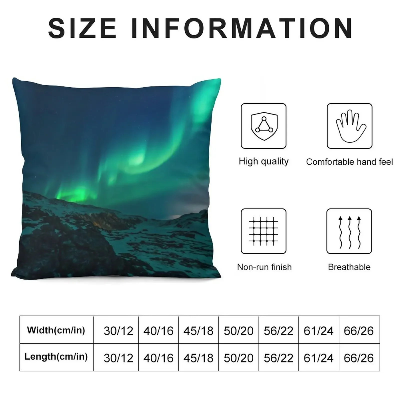 Aurora Throw Pillow christmas ornaments 2025 Cushions For Children christmas decorations for home 2025 pillow