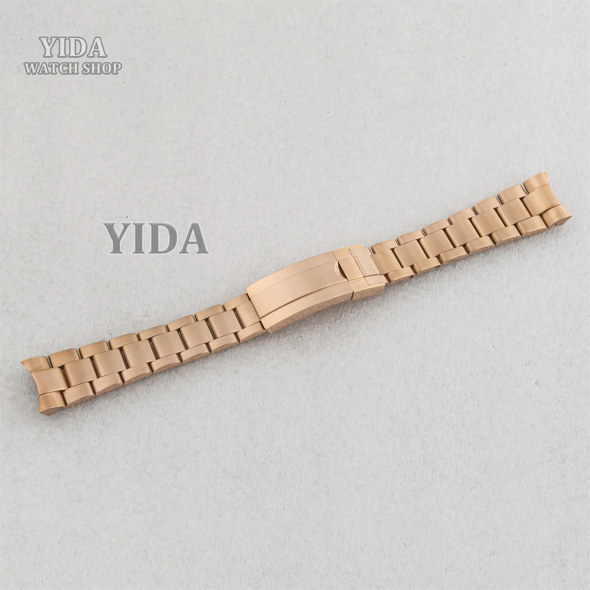 SUB GMT 20mm Black Watch Band Strap 316L Stainless Steel PVD Rose Gold Silver Gold Watchband Bracelet Accessories Repair Tools