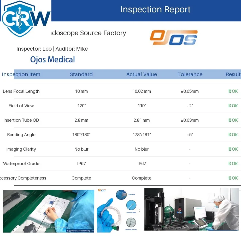 CRW OVM6946 400X400P 1.5mm 30 FPS  160K Medical    Module with  NO Decoder