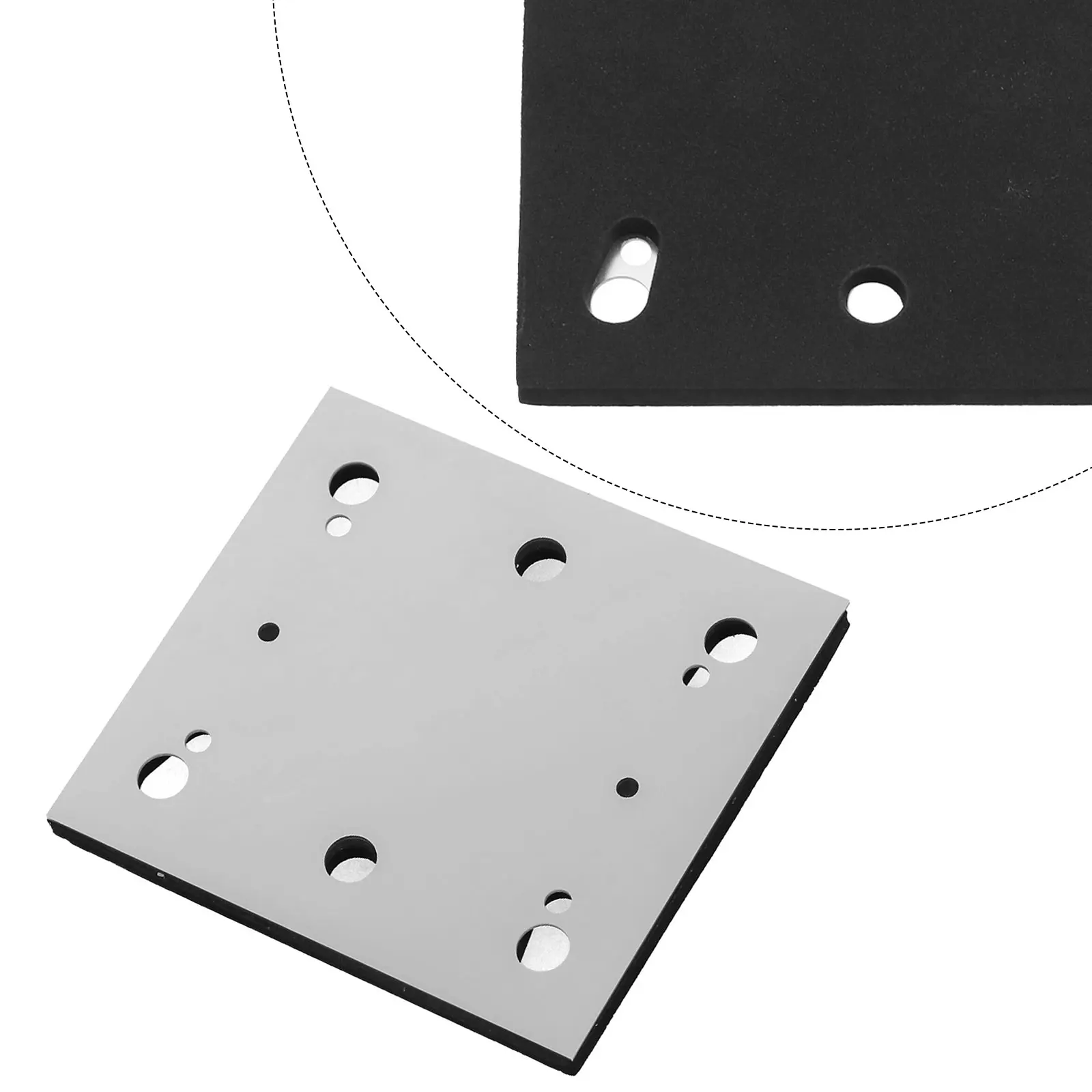 Sander Pad For BO4556 Sander 1/4 Sheet Replaces 158324-9 - SPD17 Sanding Pad Replacement Accessories Fit For BO4556 Sander