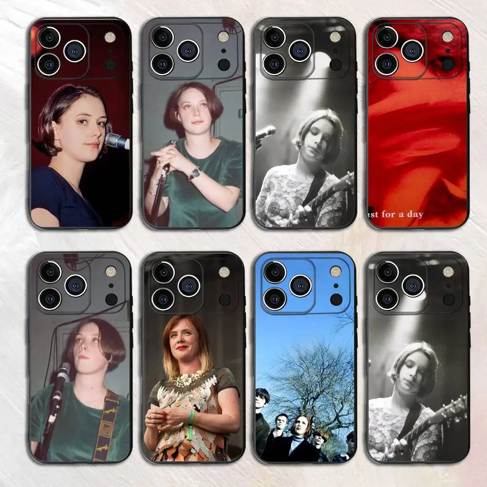 

R-achel G-Goswell Black Phone Case For iPhone 17,16,15,14,13,12,13,12 Pro Max Plus XS XR Silicone Soft Back Cover