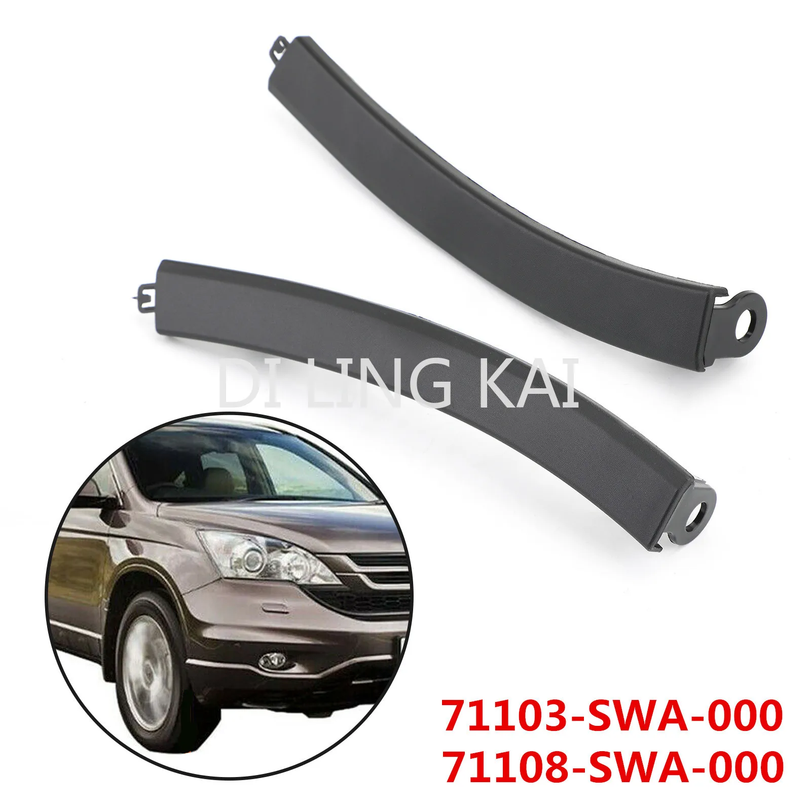 

Auto Wheel Arch Decoration 71103-SWA-A00/71108-SWA-A00 for Honda CRV Front Bumper Trim Car Accessories