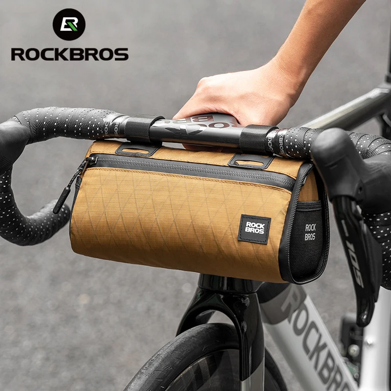 

ROCKBROS Bike Bag 2 in 1 Detachable Bicycle Handlebar Bag 1.3L + 0.7L Tail Saddle Bag Multifunctional Cycling Bag Accessories