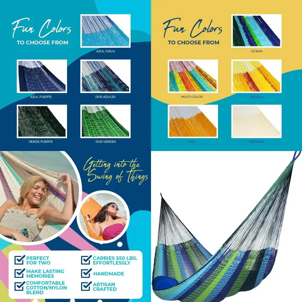 

Caribbean-Inspired Double Hammock for Marriage Bliss