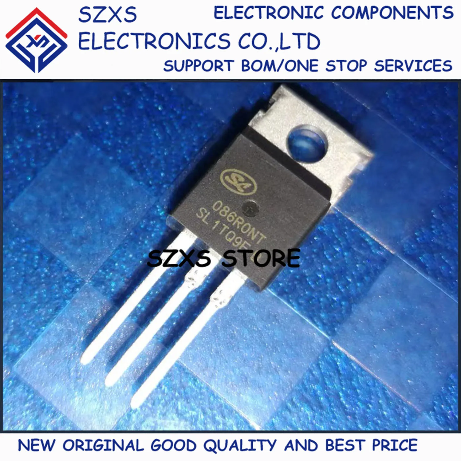 New Original 10Pcs 086R0NT SVG086R0NT TO-220 80V 120A MOSFET Field Effect Transistor In Stock Electronic Components Good Quality