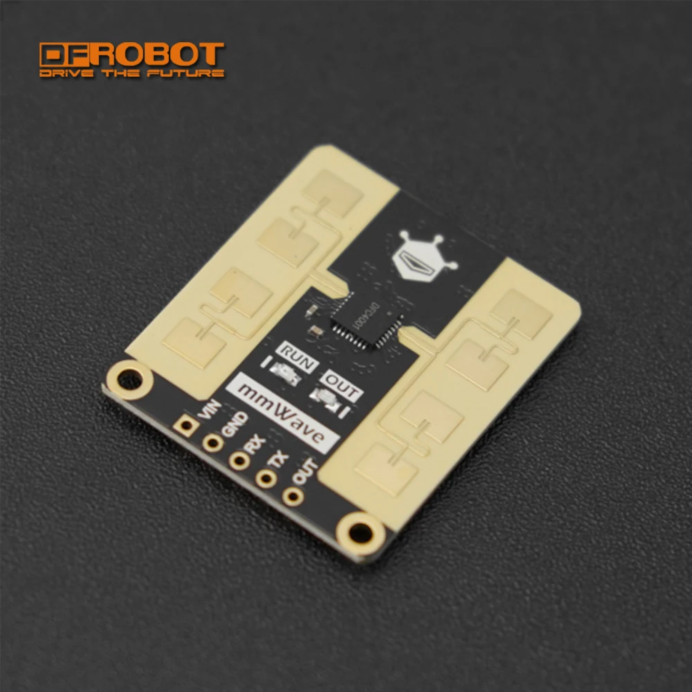 

DFRobot mmWave C4001 24 ГГц Датчик обнаружения скорости присутствия человека на расстоянии 25 метров UART для мониторинга в реальном времени Отслеживание