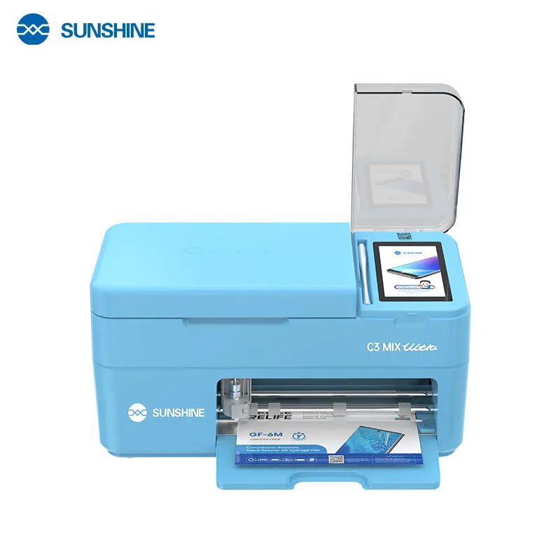 

SUNSHINE C3 Mix Ultra 2 In 1 Smart Cutting &Laminating Machine For Mobile Phone Screen Film Cutting Protection Lamination