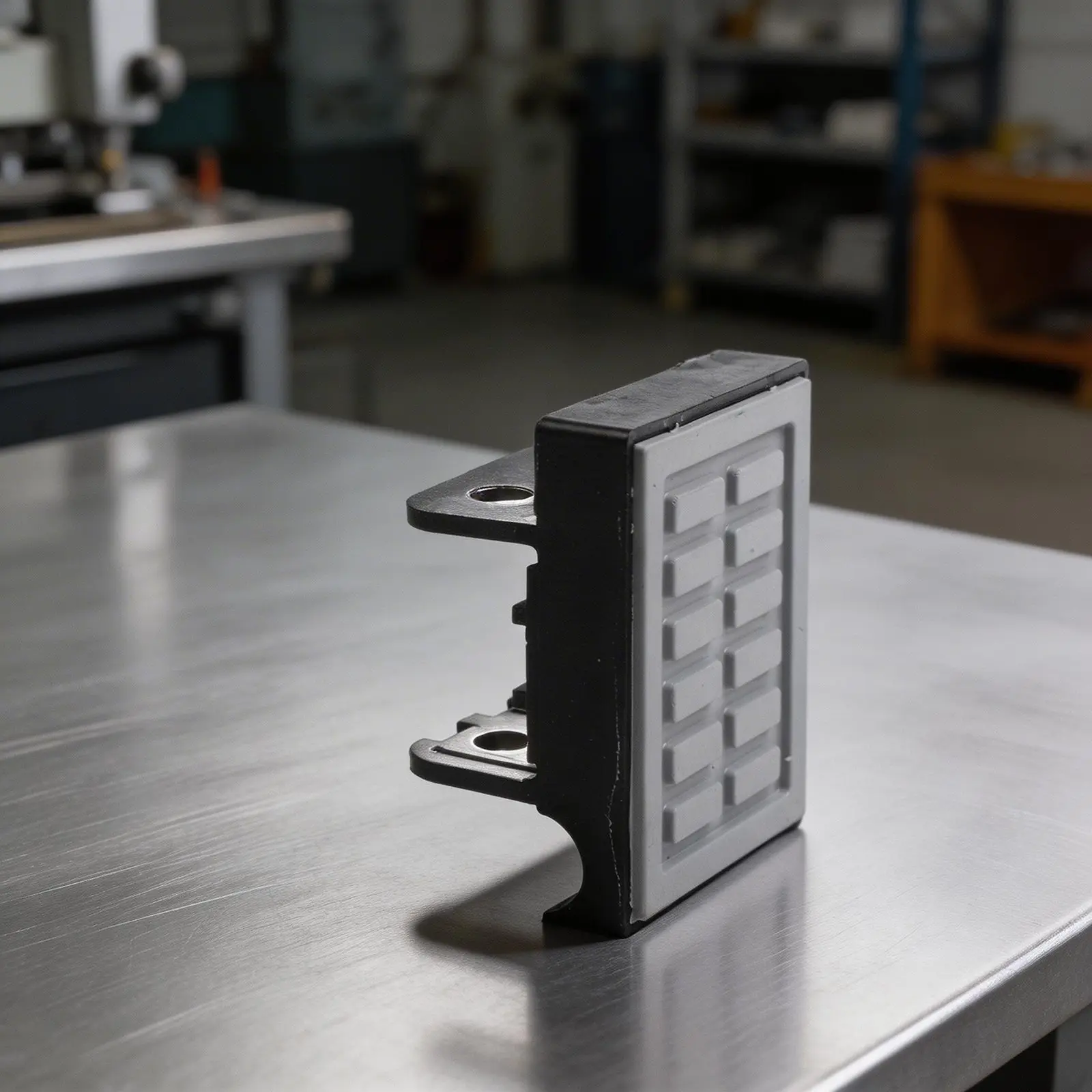 Nylon Rubber Block Conveyance Chain Pad Edge Banding Workshop Provides Stable Support Enhances Machining Accuracy
