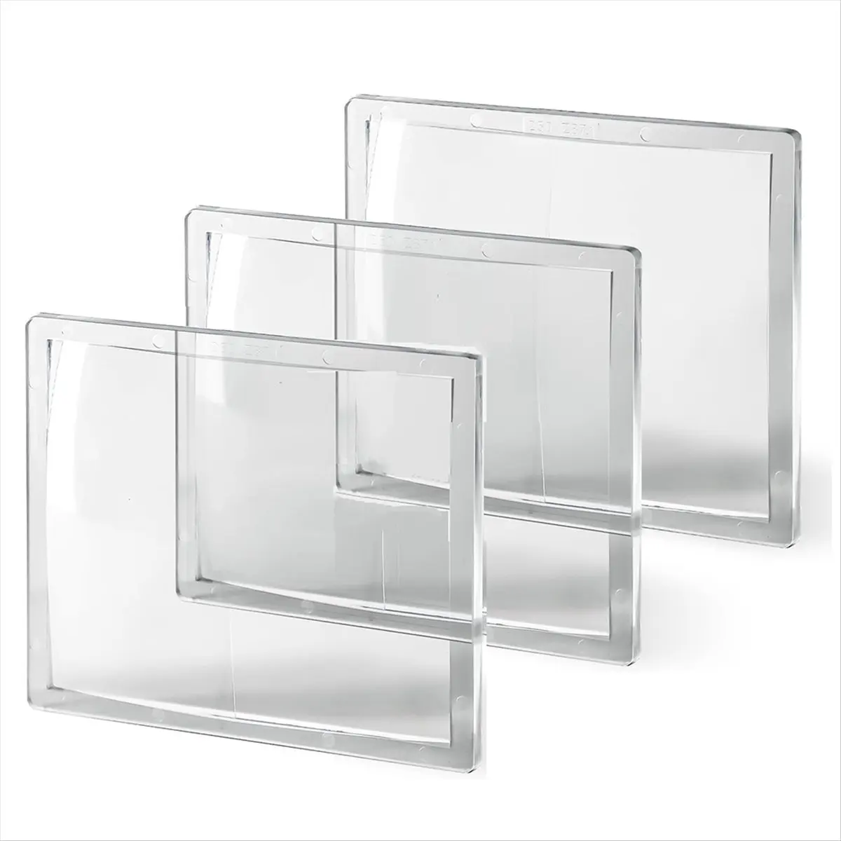 2026 New 3PCS 3.54 X 4.25 Inch Magnification Welding Lens, 2.5 Cheater Lens Compatible with Most Welding Helmets