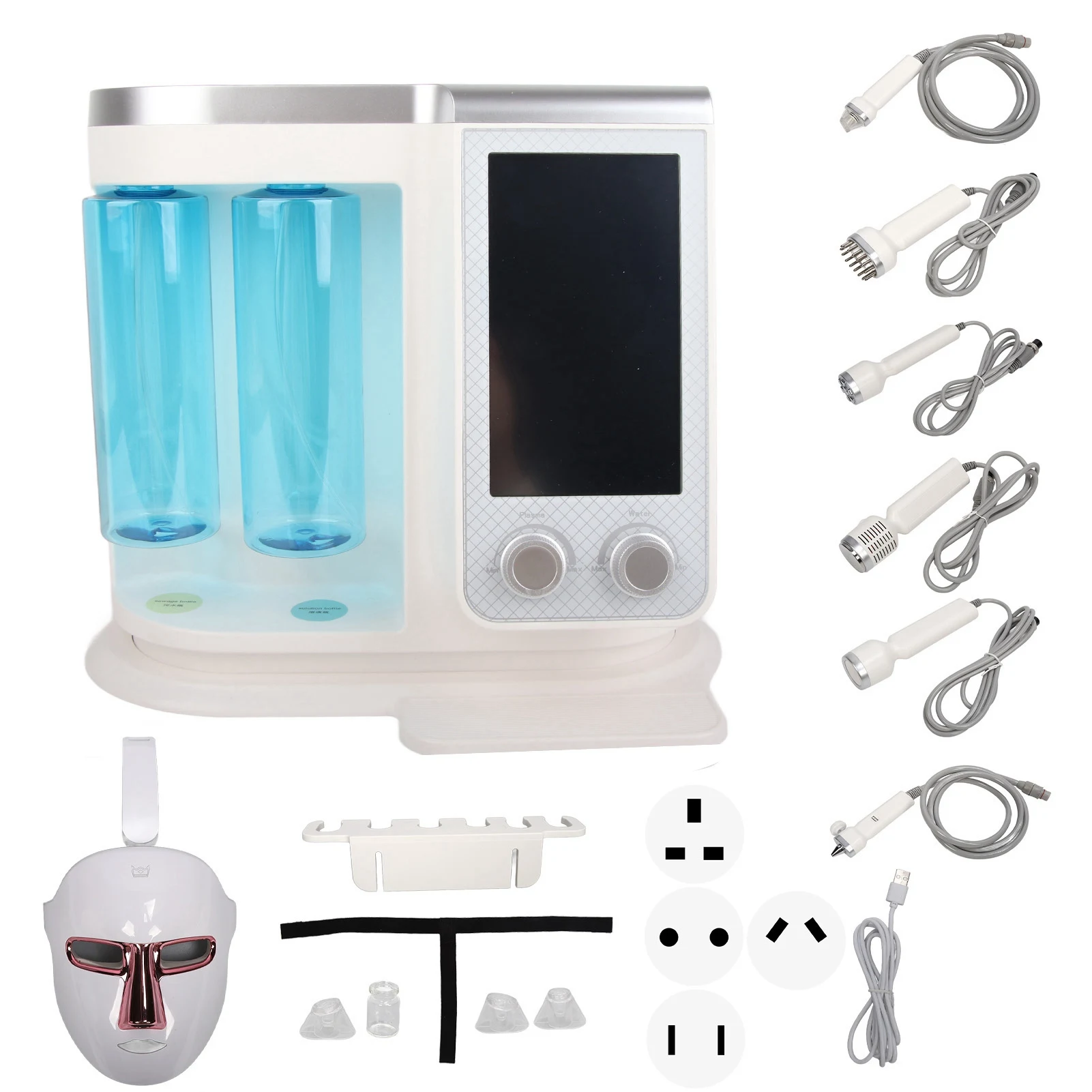 

Аппарат для гидрооксигенации лица: стимулирует выработку коллагена, улучшает усвоение питательных веществ для ухода за кожей