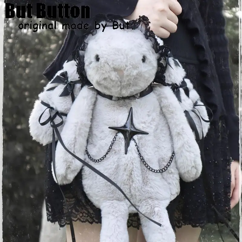 Harajuku Women Y2K girl Halloween Cosplay Gift Tote Punk Handbag Gothic Lolita Bunny Rabbit cosplay props Spicy Girls Doll Bag