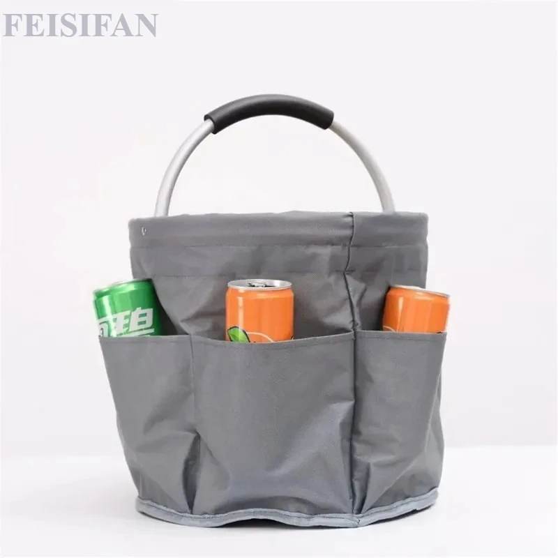 Heavy Duty Outdoor Tool Carry Bag Multifunctional Garden Hardware Storage Case Lightweight Hand Pouch For Farm Camping Plant