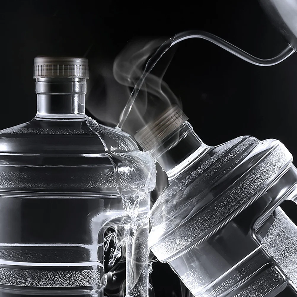 

5L Water Jug Large Mouth Portable Clear Plastic Bucket Durable Home Outdoor Activities Gallon Container Storage