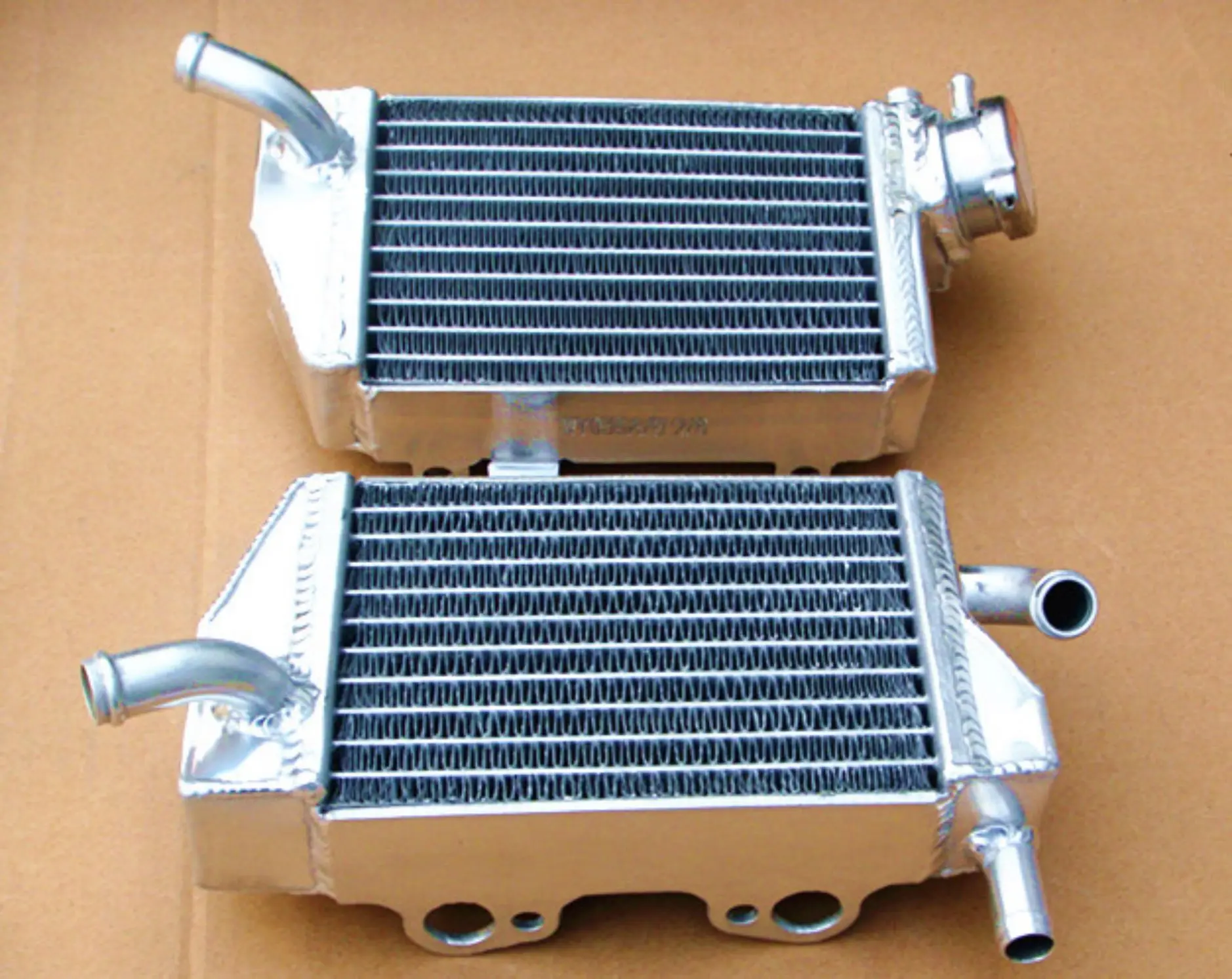 For 2009-2015 KTM 65 SX XC SXS Aluminum Radiator Cooler Cooling Coolant 2009 2010 2011 2012 2013 2014 2015