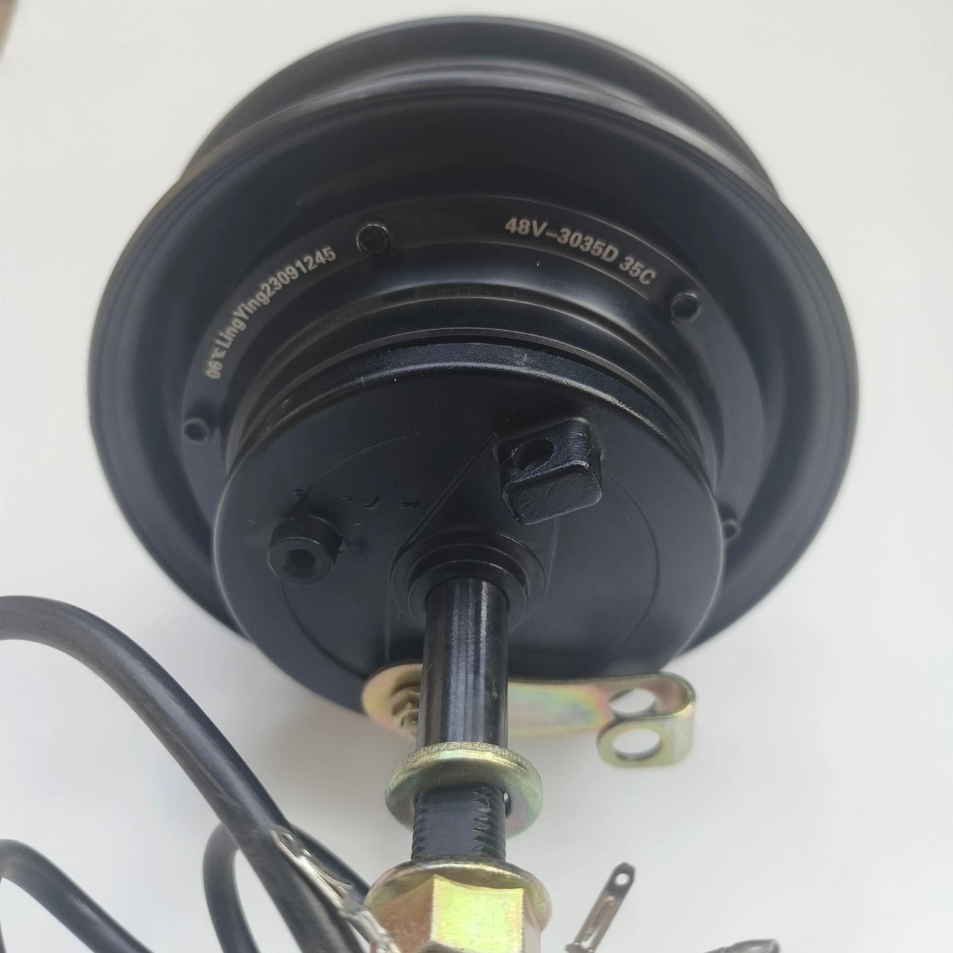 

10 inch unilateral shaft small elderly tricycle scooter rear wheel drum brake motor 48v500w