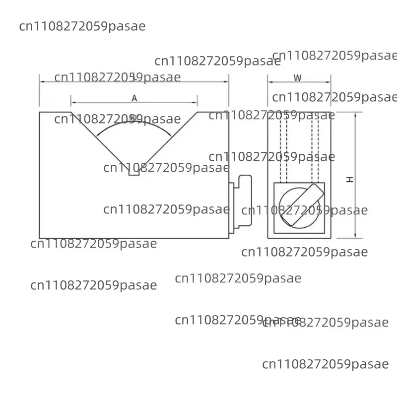 High-quality Steel and Copper Magnetic V-blocks Arranged in Pairs