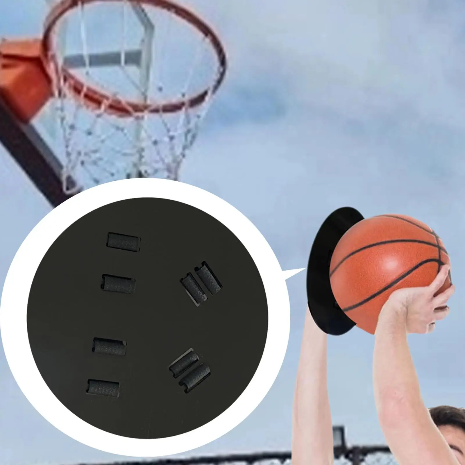 Bola Basket Off Hand pelatih tangan, Aksesori rotasi kontrol postur tangan memperbaiki tangan kanan kiri