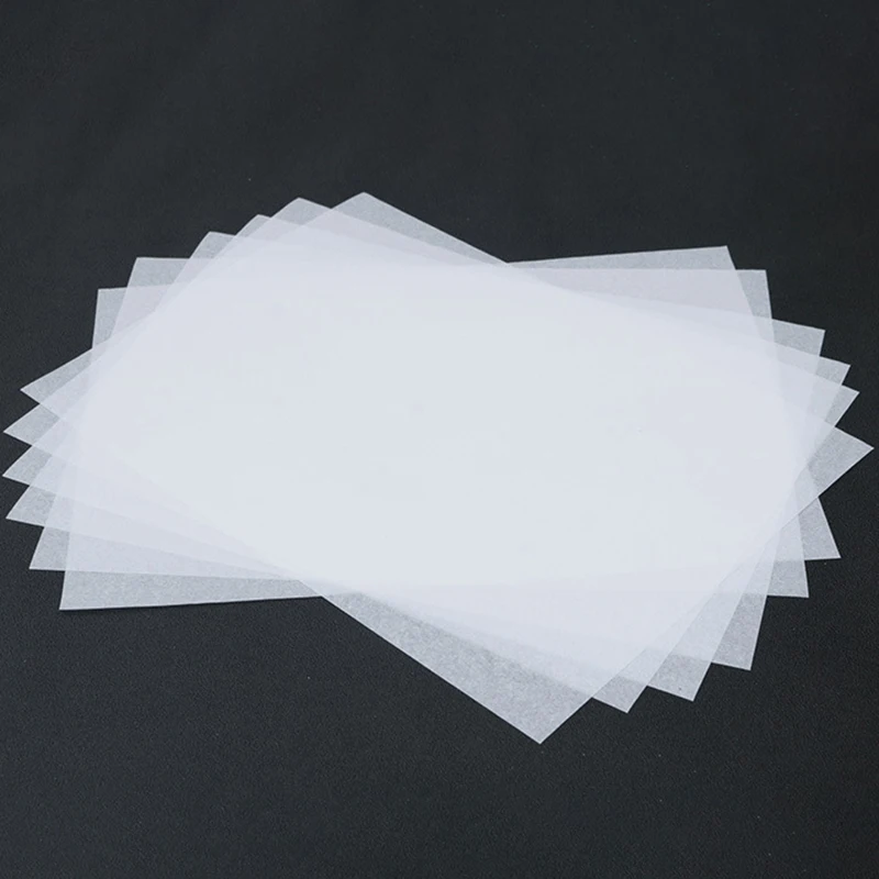 100pcs A4 Sulphuric Acid Translucent Tracing Paper DIY Copying Calligraphy Drawing Supply Also For Laser Inkjet Printer Copier