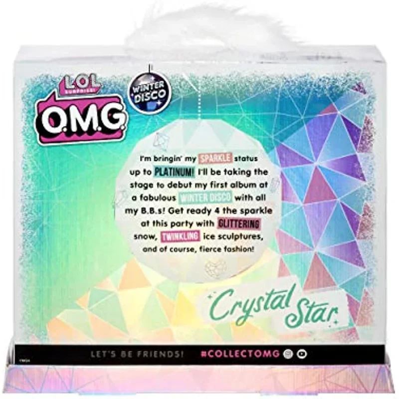 LOL Surprise Doll OMG Big Sister Crystal Star 2019 نسخة قابلة للجمع من هدية دمية الموضة للفتاة.