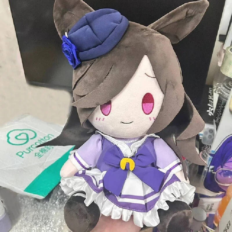 30 سنتيمتر محشوة جميلة ديربي أوغوري كاب توكاي تيو الأرز دش رمز رودولف الجلوس الموقف مجموعة أفخم القطن دمية كهدية عيد ميلاد #6