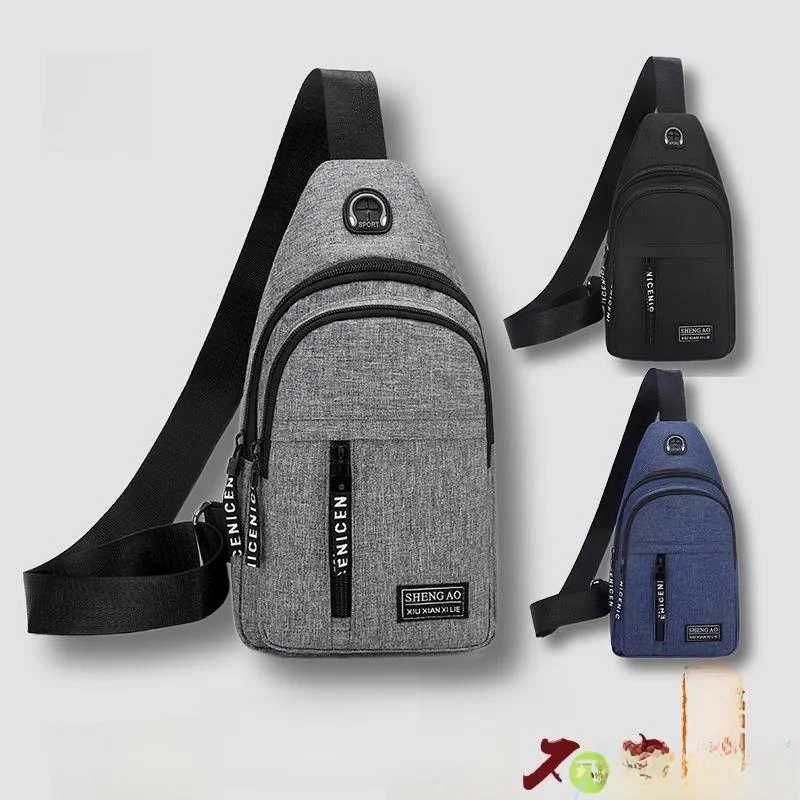 

Мужская сумка для инструментов, деловая черная холщовая сумка через плечо, кожаная нагрудная сумка для деловых встреч