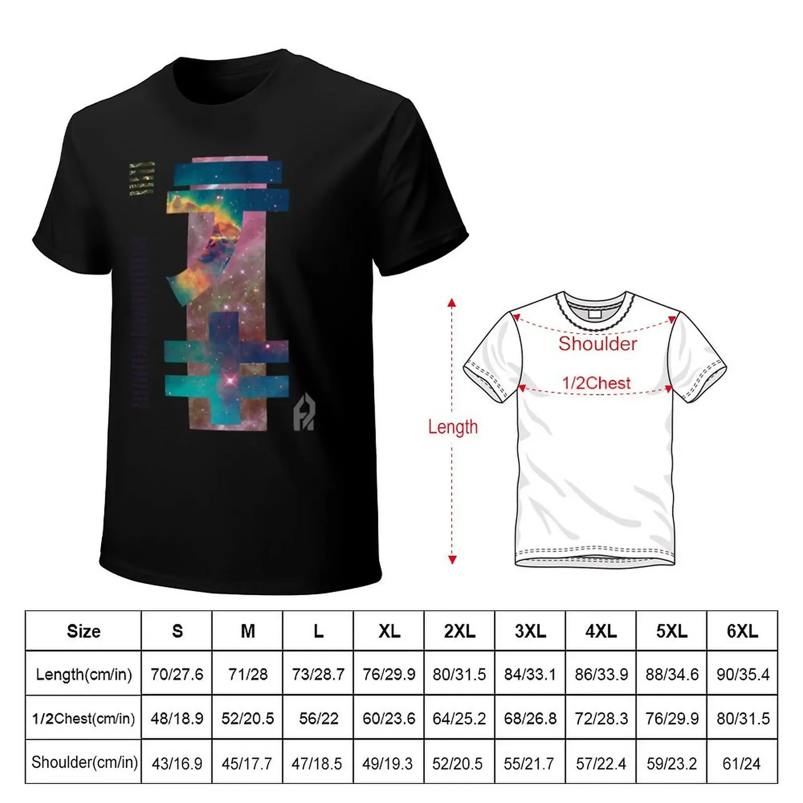 Parting Displacement. T-Shirt anime t shirts kawaii clothes Men's clothing