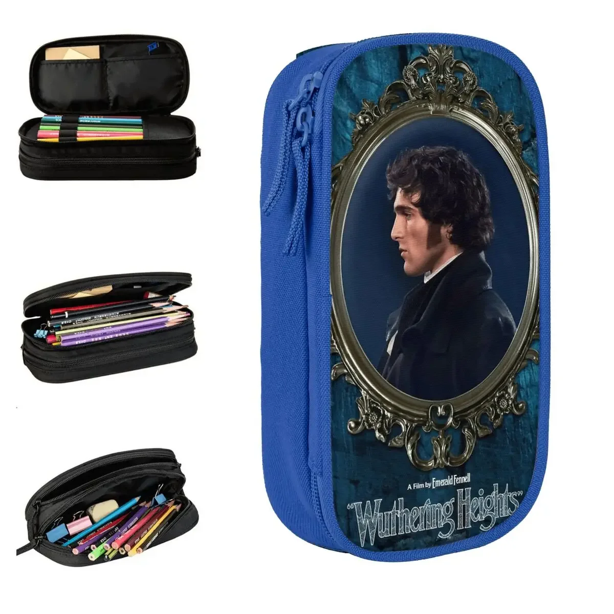 Wuthering Heights Movie Pencil Cases Jacob Elordi Pencilcases Pen Box for Student Bags Students School Gift Stationery