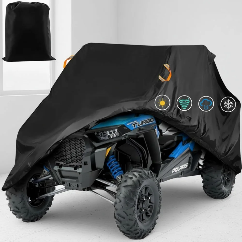 

Waterproof UTV Cover for 2 Seater, All Weather Protection with UV Resistance, Fits Most Models