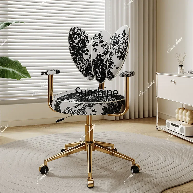 Light luxury makeup stool master bedroom dressing chair lift dressing table chairTJ