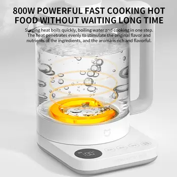 NOVÁ XIAOMI MIJIA Multifunkční rychlovarná konvice Health Pot N1 Domácí spotřebiče 800W Nerezová ocel 304 Uchování tepla 8 nejlepší prodej Vnitřní hrnec Xiaomi - №1