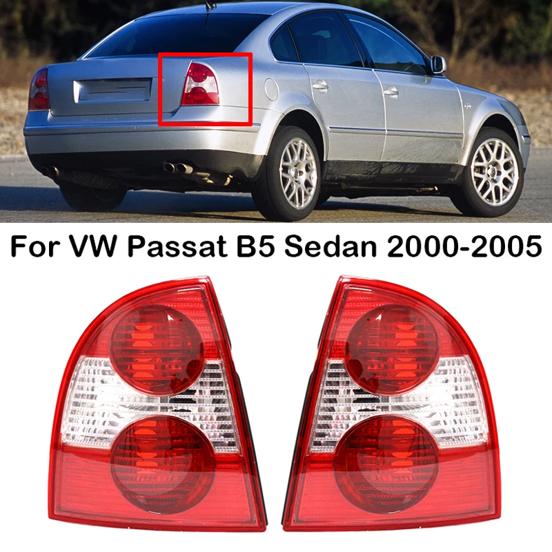 

Car Rear Tail Light Taillight Without Bulbs Tail Lamp 3B5945095AE 3B5945096AE For Volkswagen VW Passat B5 Sedan 2000 2001-2005