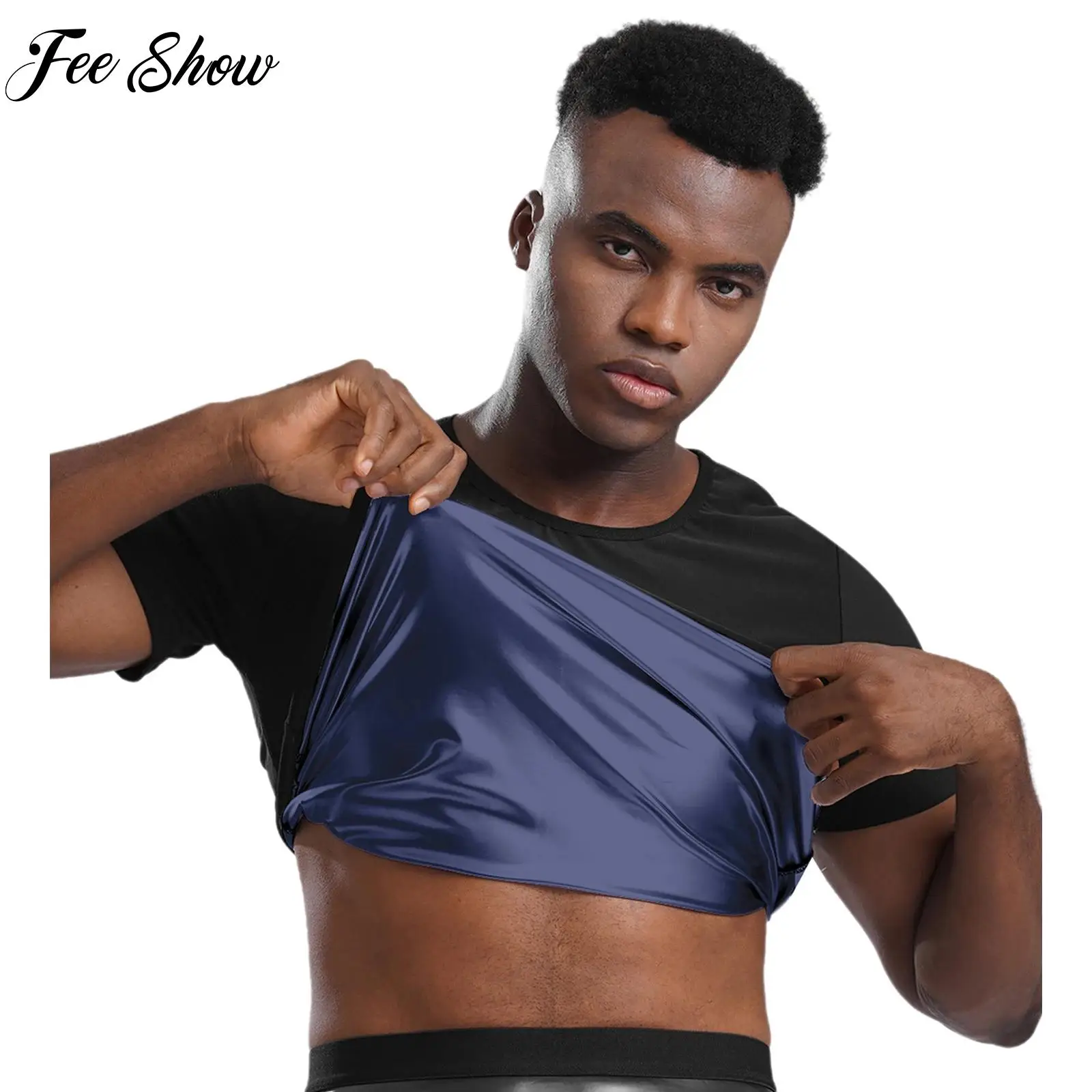 

Men's Quick-drying Sportswear Teenagers Leisure Joker Short-sleeved T-shirt Shapewear Gym Exercise Bodybuilding Sports Wear