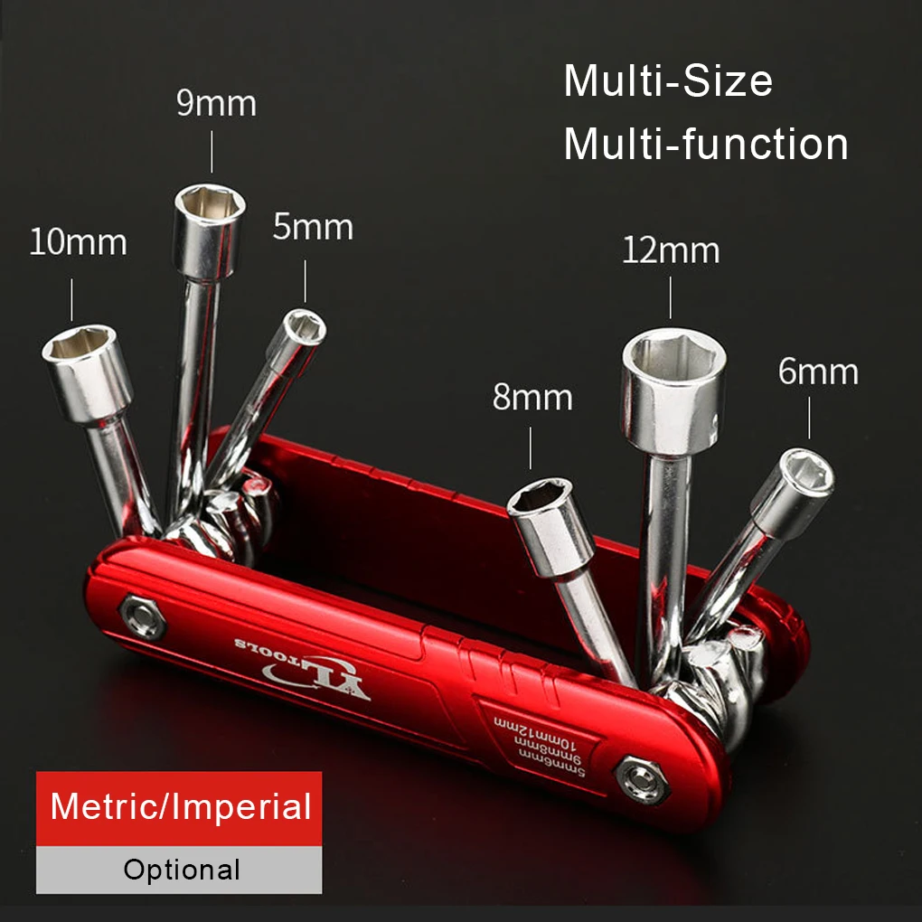 Socket Wrench Household Tools Metal Sleeve Tool Combos Set Outdoor