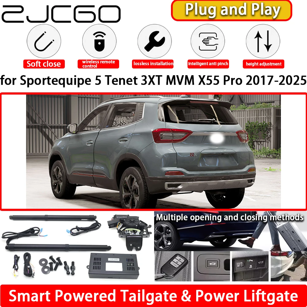 

for Sportequipe 5 Tenet 3XT MVM X55 Pro 2017-2025 Automatic Electric Powered Tailgate Power Liftgate Tail Gate Lift Kit System