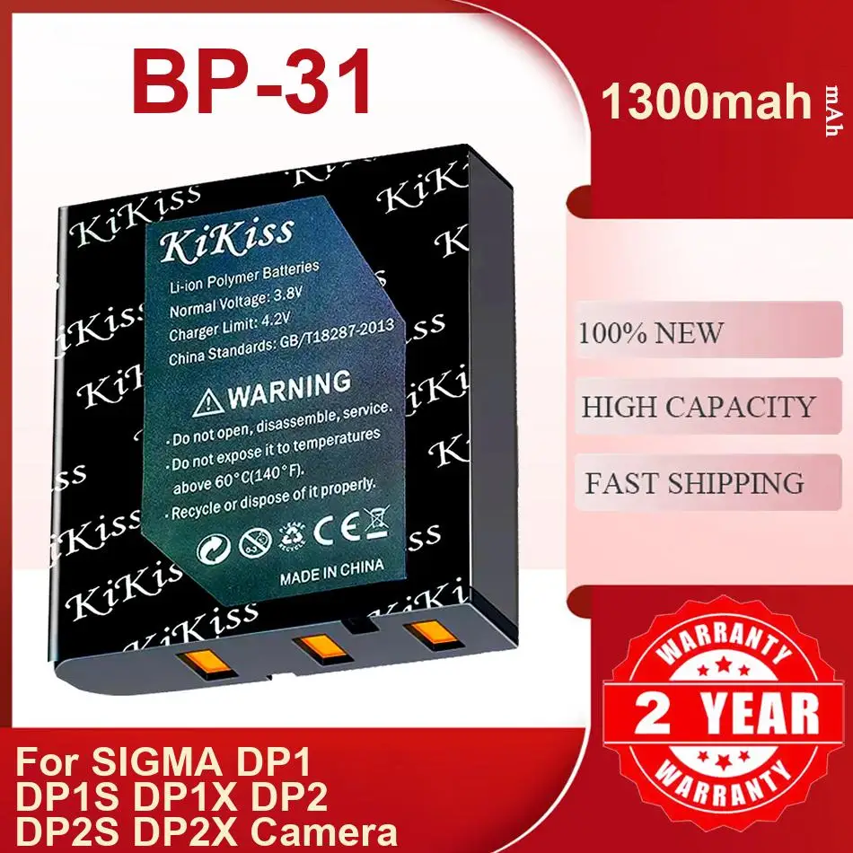 

Сменный аккумулятор для камеры BP-31 для камер SIGMA DP1 DP1S DP1X DP2 DP2S DP2X