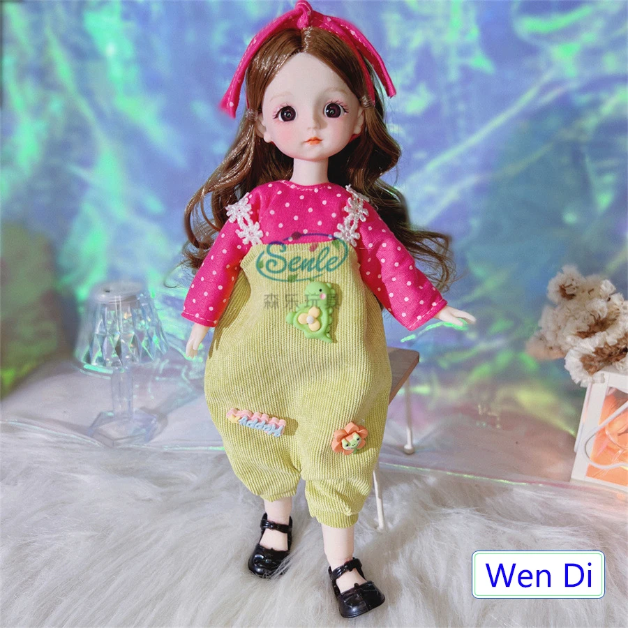 30 cm Puppe mit Kleidung für Kinderspielzeug Mädchen 6 bis 10 Jahre 1/6 Kleidung für BJD-Puppen Puppenhaus-Zubehör – Detail 28