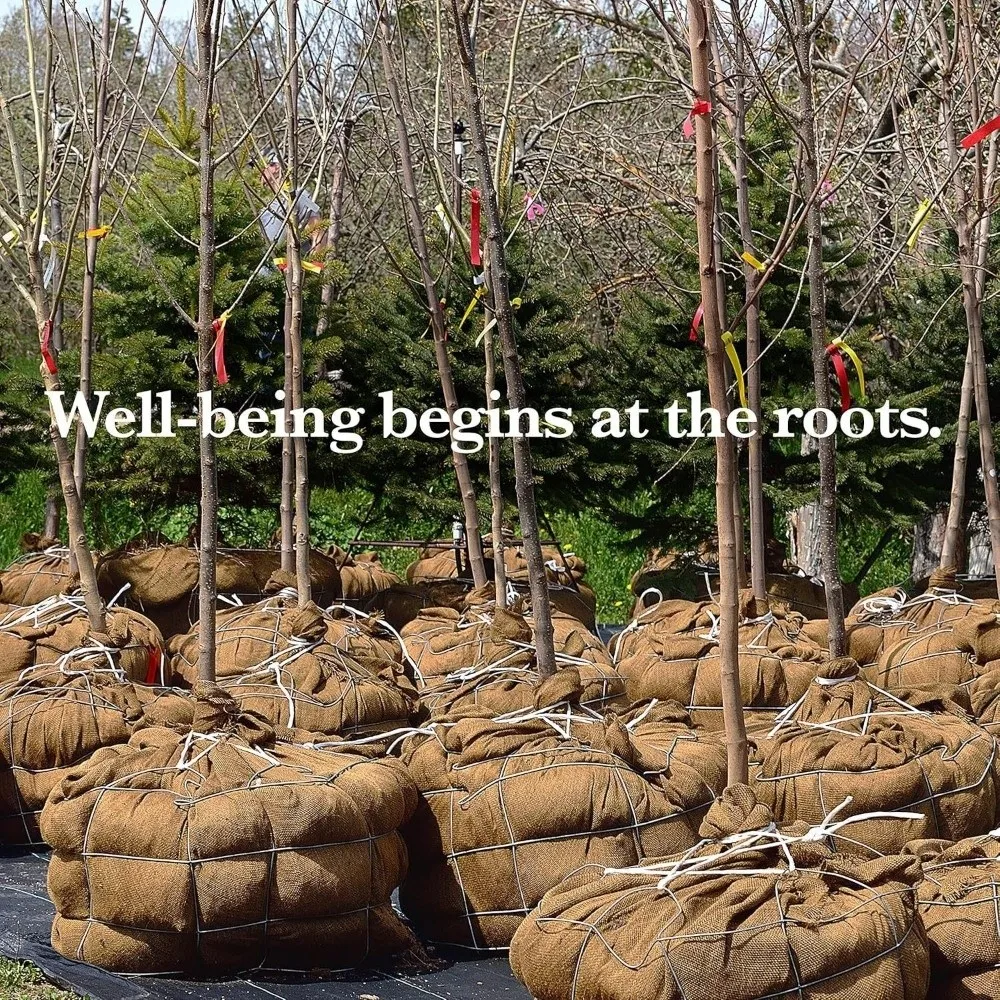 Anti-freezing Frost Protection Covers Natural Jute Burlap Breathable Winter Plant Cover Against Cold Keeping Warm