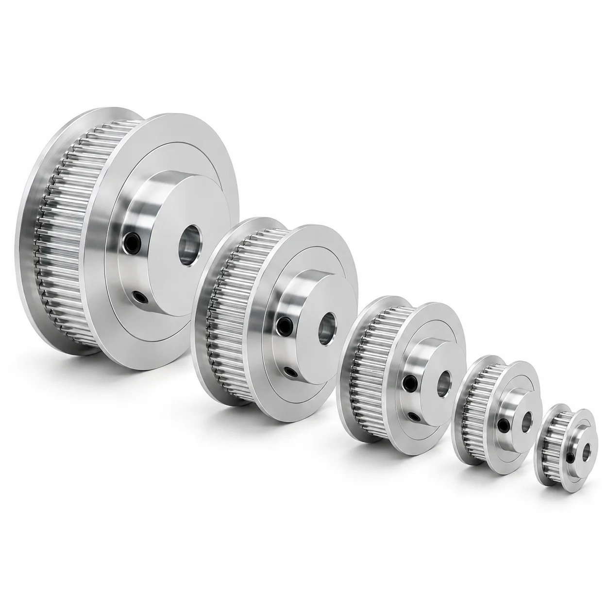 2GT Timing Pulley BF-Type 100T 110T 120T Bore 5-25mm for Belt Width 6/10mm Synchronous Pulley for 3D Printer CNC
