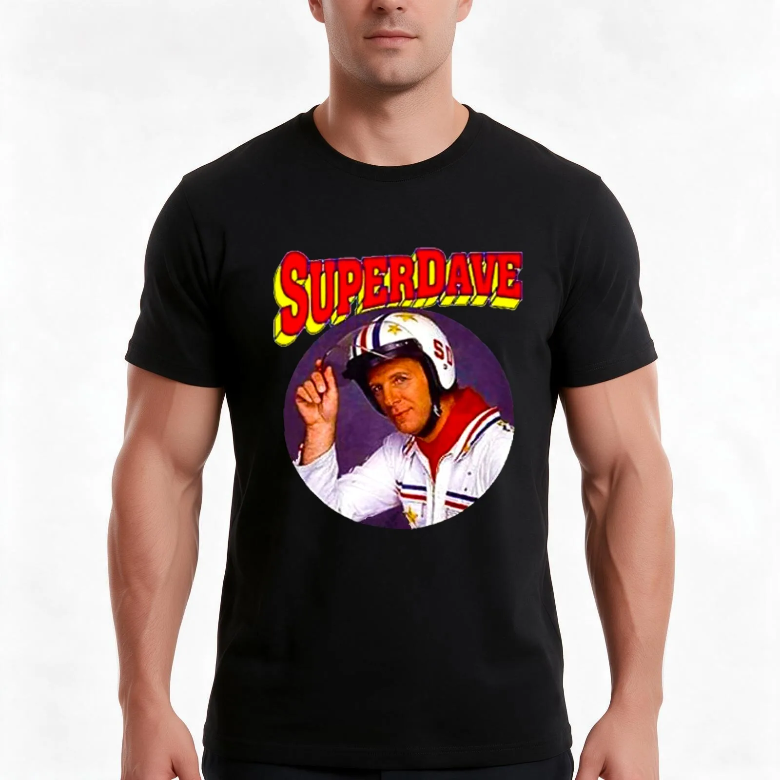 Super-Dave-Funkhouser T-Shirt Summer Casual Cotton Tee Oversized Streetwear Tops Vintage Graphic Print Unisex Men Women