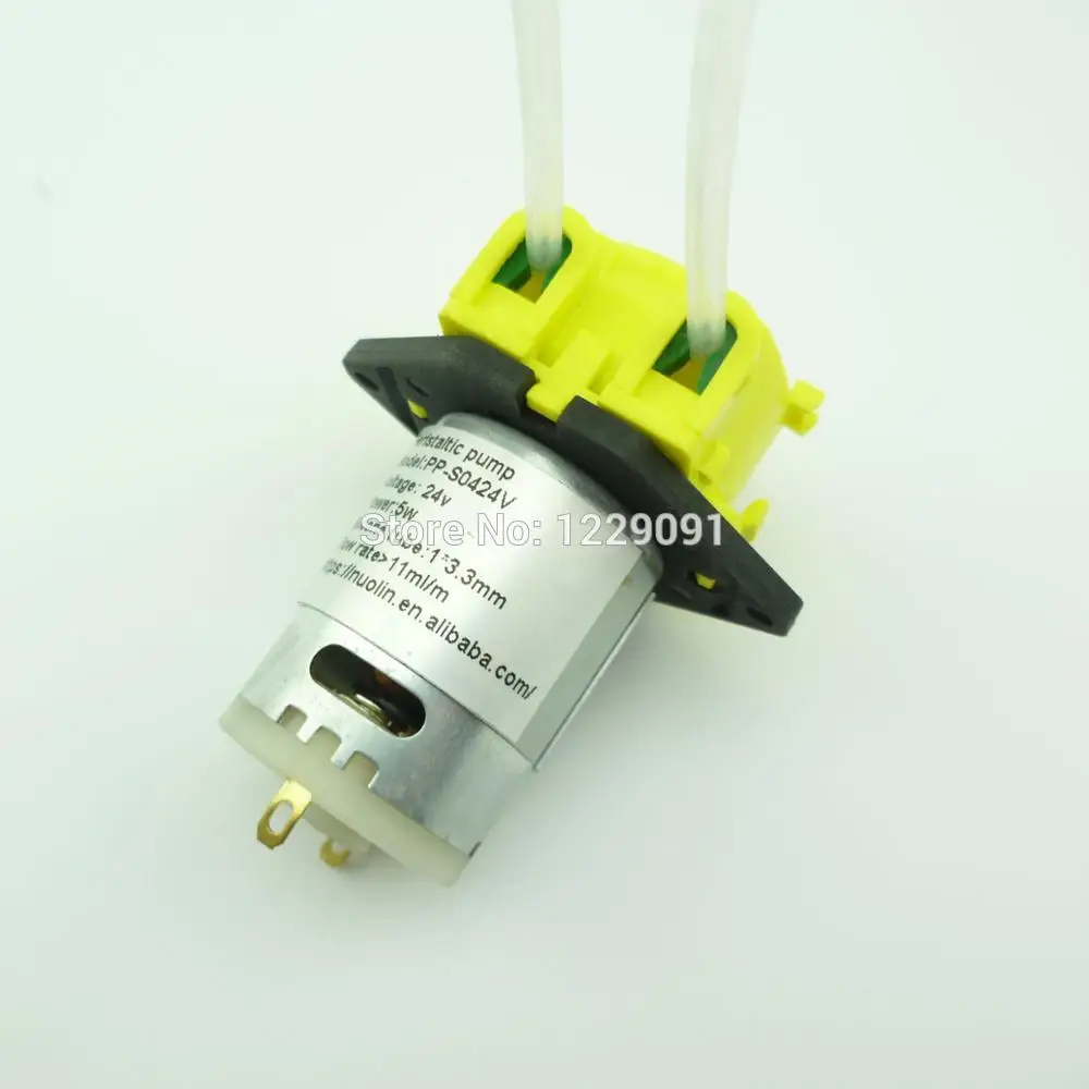 dc 3v 6v 12v 24v 5w mini tube Peristaltic pump dosing