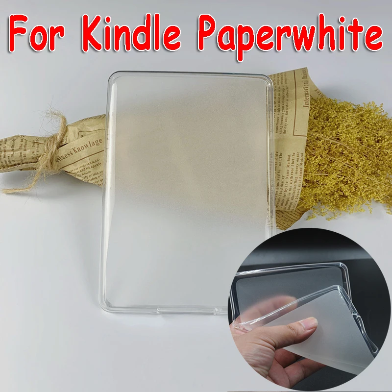 Silicone Case for Kindle Paperwhite Case KPW 5 2021 Paperwhite 4 2018 PQ94WIF Matte Cover Paperwhite 10th Shell Kindle Lite 2019