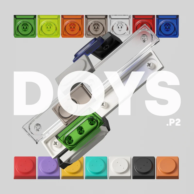 Deadline Doys Toy Keycaps Transparent Matte Pc Keycaps Mx Axes 32 Uncut Transparent Mechanical Keyboard Key Cap