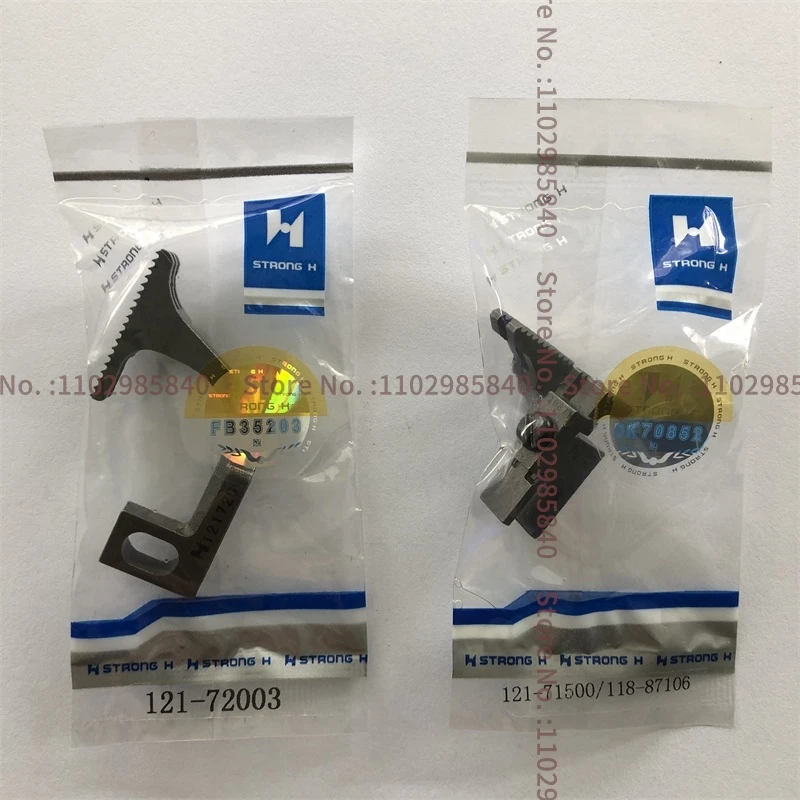 121-72003 121-71500/118-87106 Strong H Feed Dog Tooth for Juki Mo-6700 MO-6714 6700 6714 Four Thread Industrial Sewing Machine