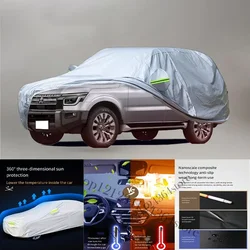 For Mitsubishi Pajero Auto Anti snow Anti dust Anti-uv Anti peeling paint And Anti Rainwater 210t car cover Car cover