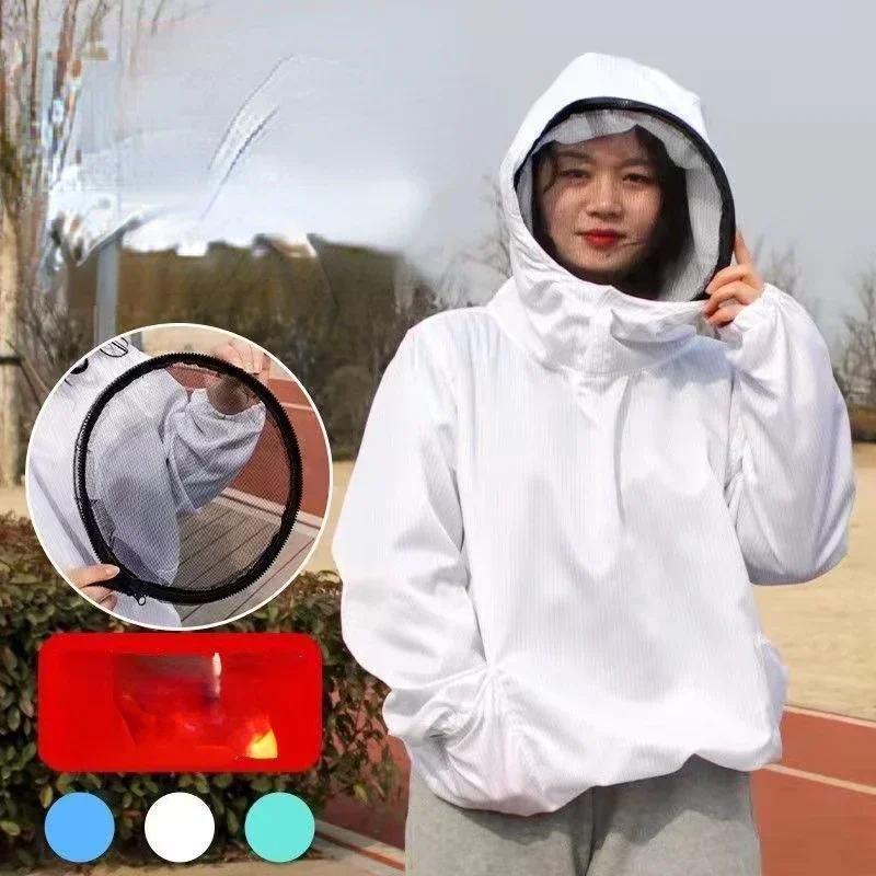 AAnti bee clothing for men and women breathable anti bee clothing, one piece clothing, anti-static beekeeping protection