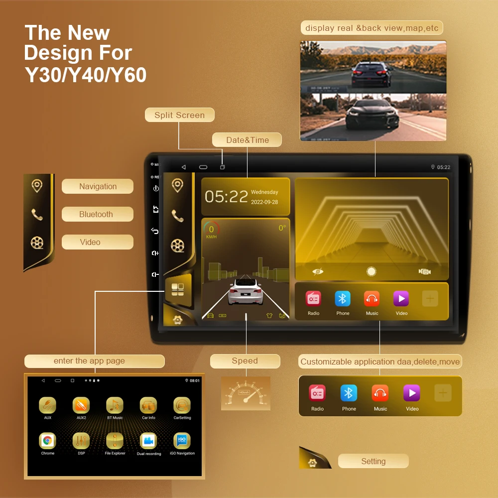 Android 13 для Chevrolet Malibu 9 2015 -2019 2020 2021 2022, мультимедийный автомобиль без DVD-плеера, ТВ, GPS, видеонаблюдения, радио