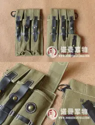 Reproduction Cosplay German MP40 Pouches in Pair Reenactment Nordland 1944